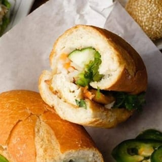 Grilled Chicken Banh Mi
